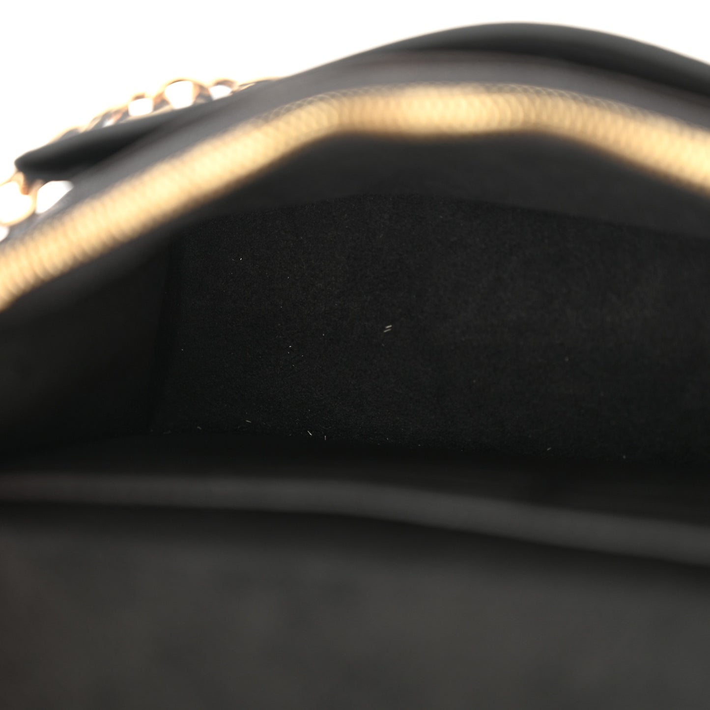 Damier Ebene Vavin Chain Wallet Black