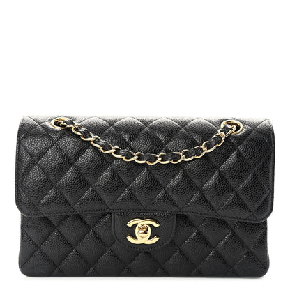 Chanel Caviar Quilted Small Double Flap Black 1 of 10
