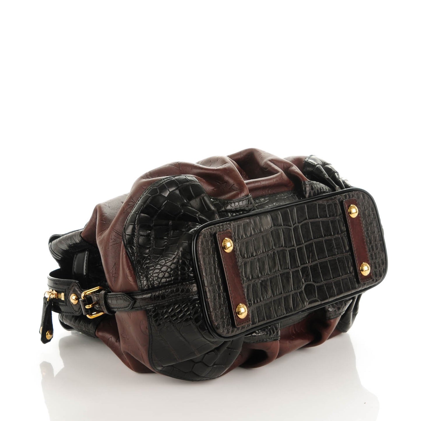 Monogram Embossed Alligator Les Extraordinaires City Steamer