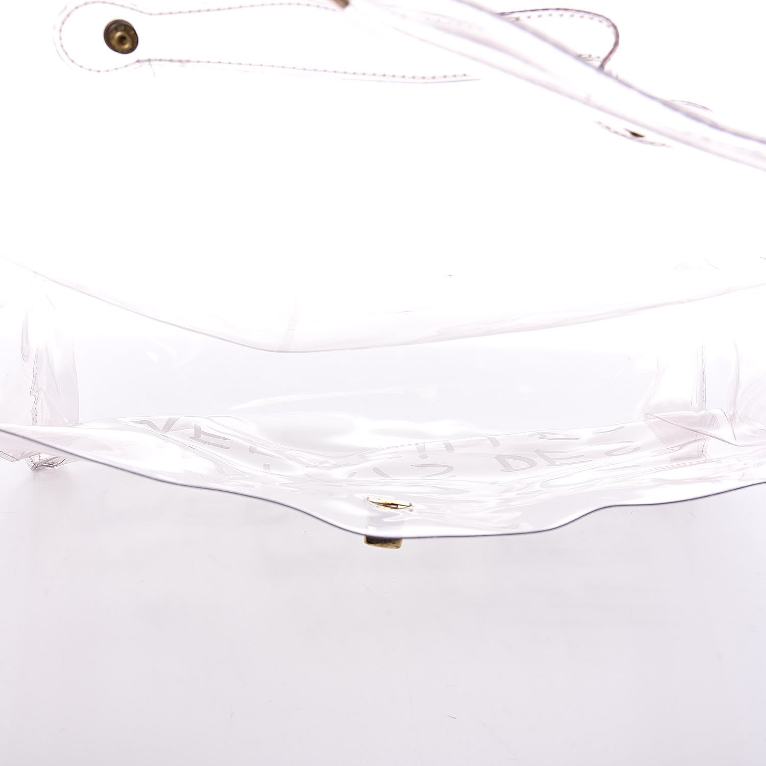 Hermes Vinyl Souvenir De L'Exposition Kelly Transparent 5 of 9