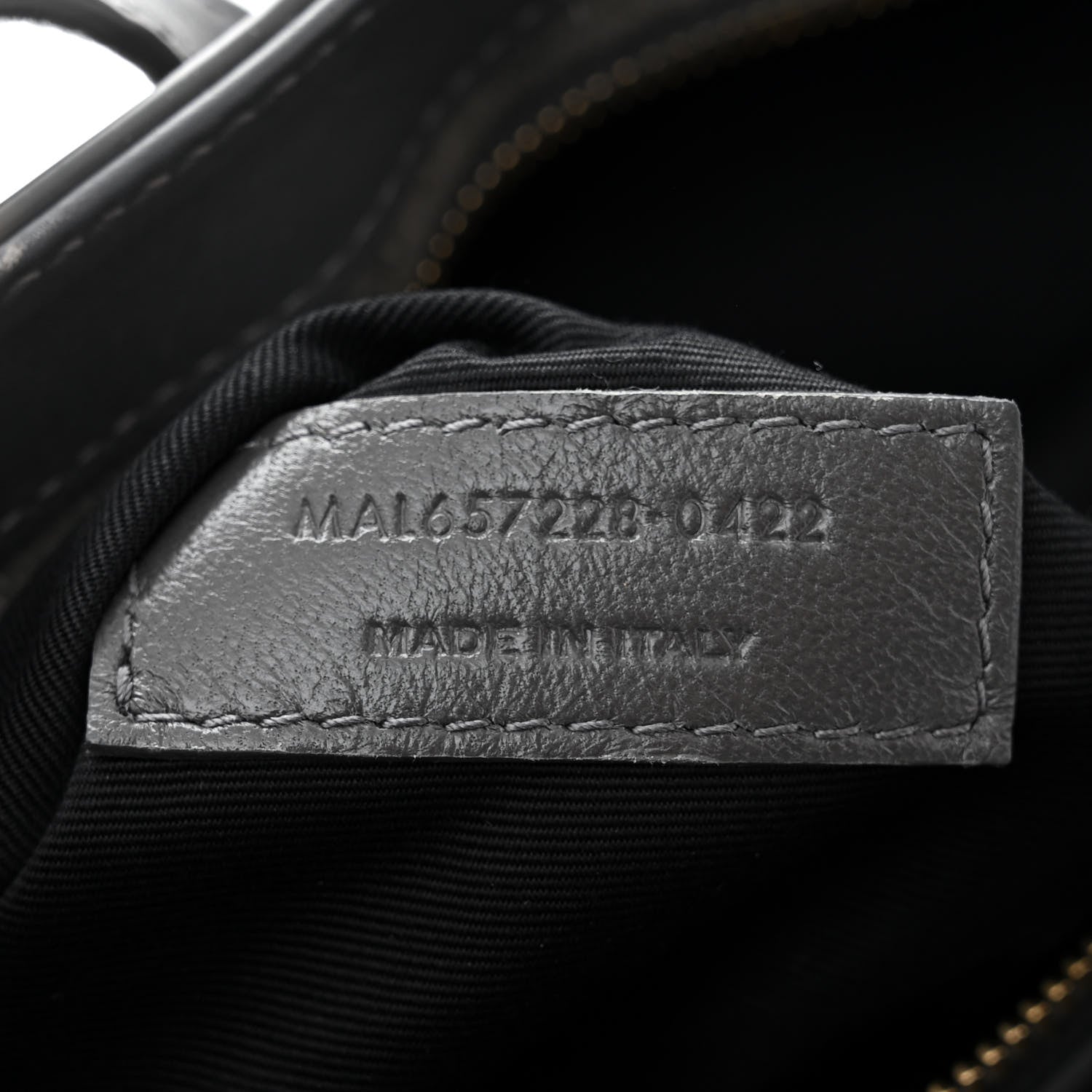 Saint Laurent Smooth Calfskin Le 5 A 7 Hobo Storm 7 of 15