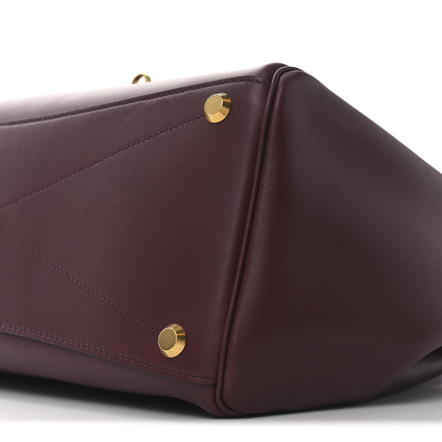 Balenciaga Smooth Calfskin Medium Bel Air Carry All Bag Dark Burgundy 9 of 9