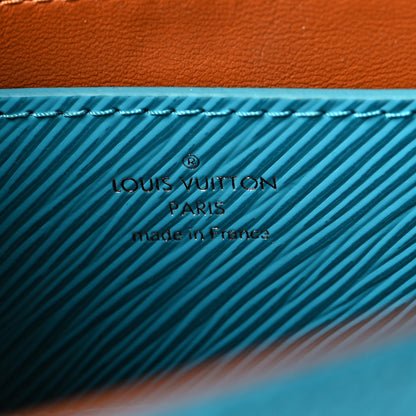 Louis Vuitton Epi Twist Shoulder Bag MM Turquoise 7 of 10