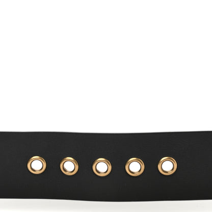 Christian Dior Calfskin Diorquake Belt 85 Black 5 of 6