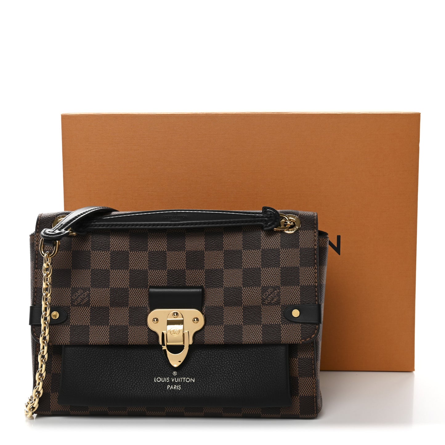 Damier Ebene Vavin PM Black