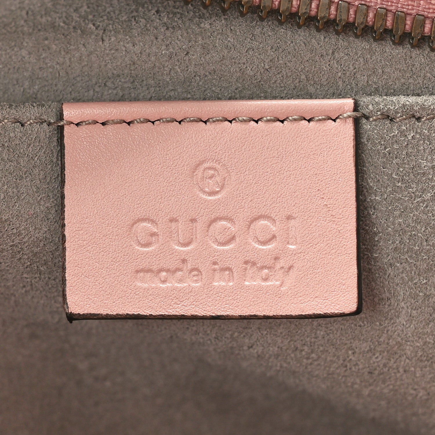 Gucci Calfskin Matelasse Small GG Marmont Chain Shoulder Bag Perfect Pink 6 of 11