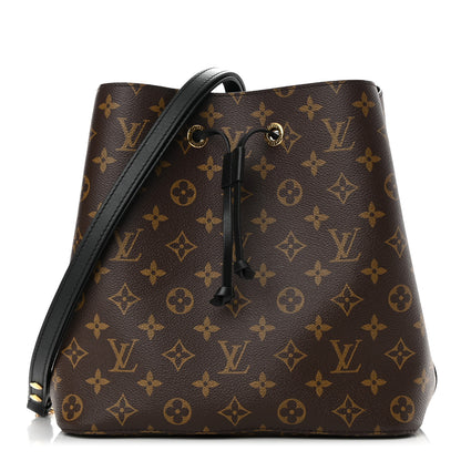 Louis Vuitton Monogram Neonoe MM Black 1 of 11