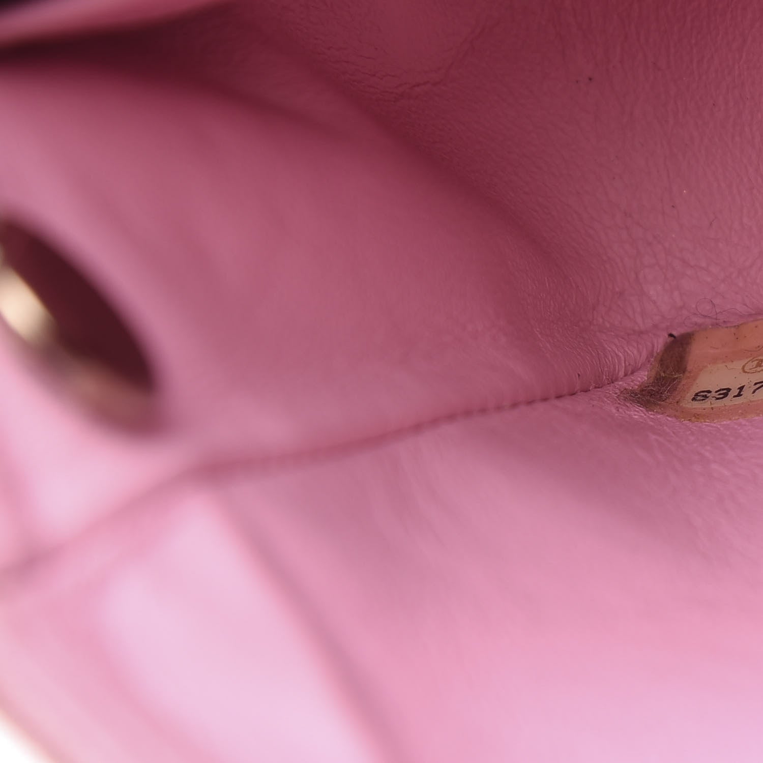 Chanel Jersey Quilted Mini Square Flap Pink 7 of 12