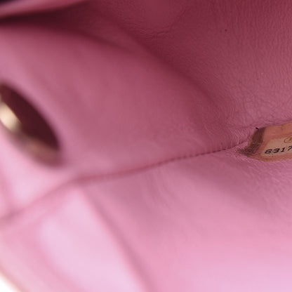 Chanel Jersey Quilted Mini Square Flap Pink 7 of 12