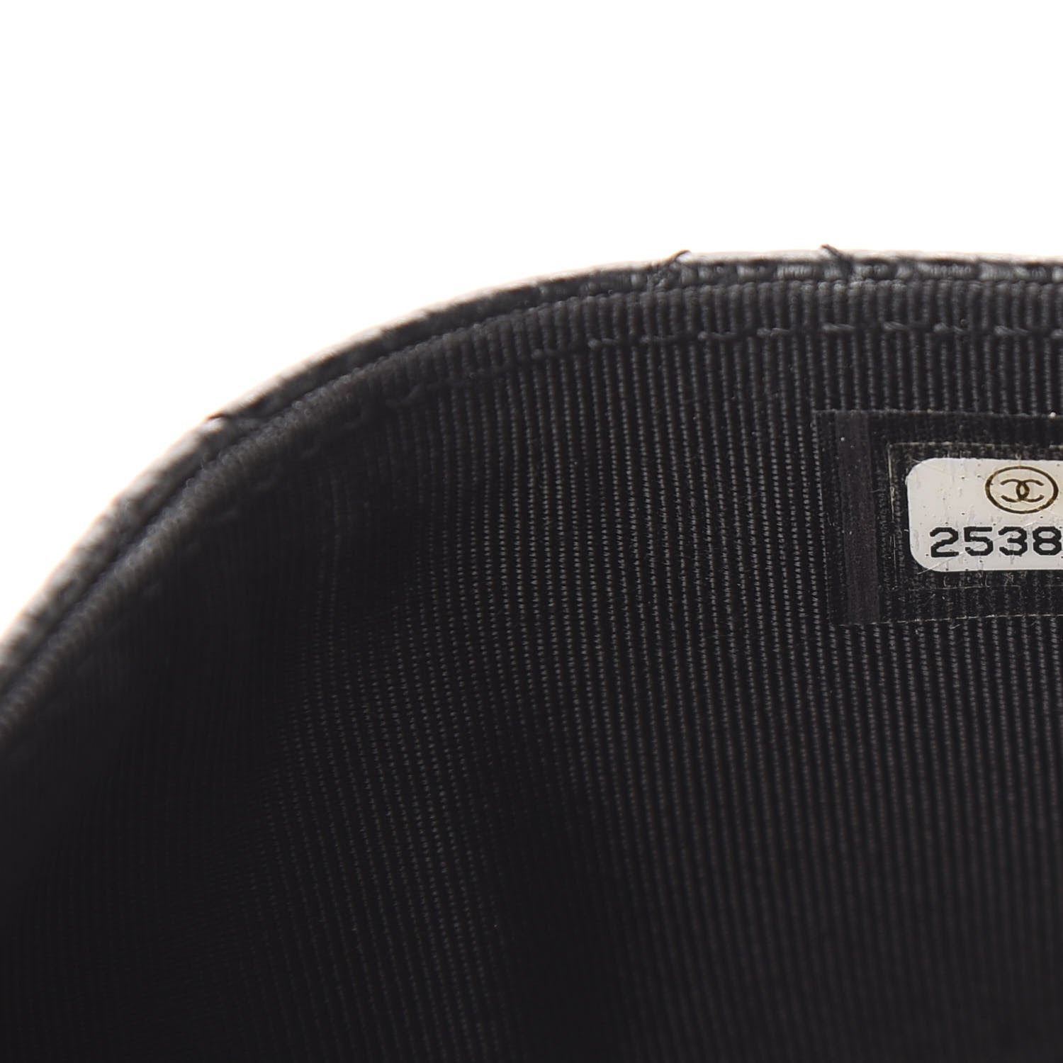 Chanel Caviar Quilted Flap Card Holder Black 8 of 8