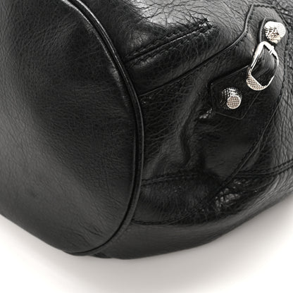 Balenciaga Agneau Giant 12 Silver Hardware Mini Pompon Black 10 of 10