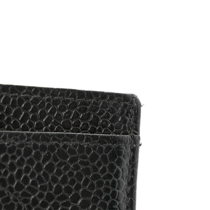 Chanel Caviar Timeless CC Card Holder Black 9 of 13