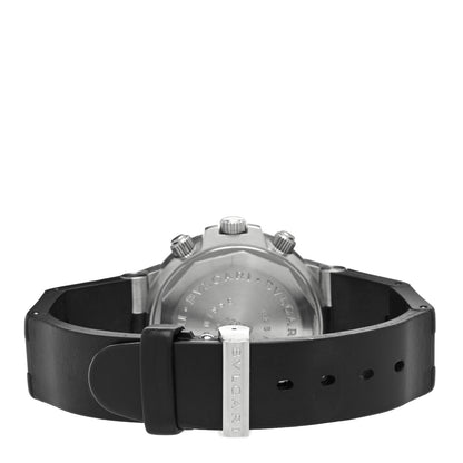 Bulgari Stainless Steel Rubber 38mm Diagono Scuba Chronograph Automatic Watch Black 3 of 4