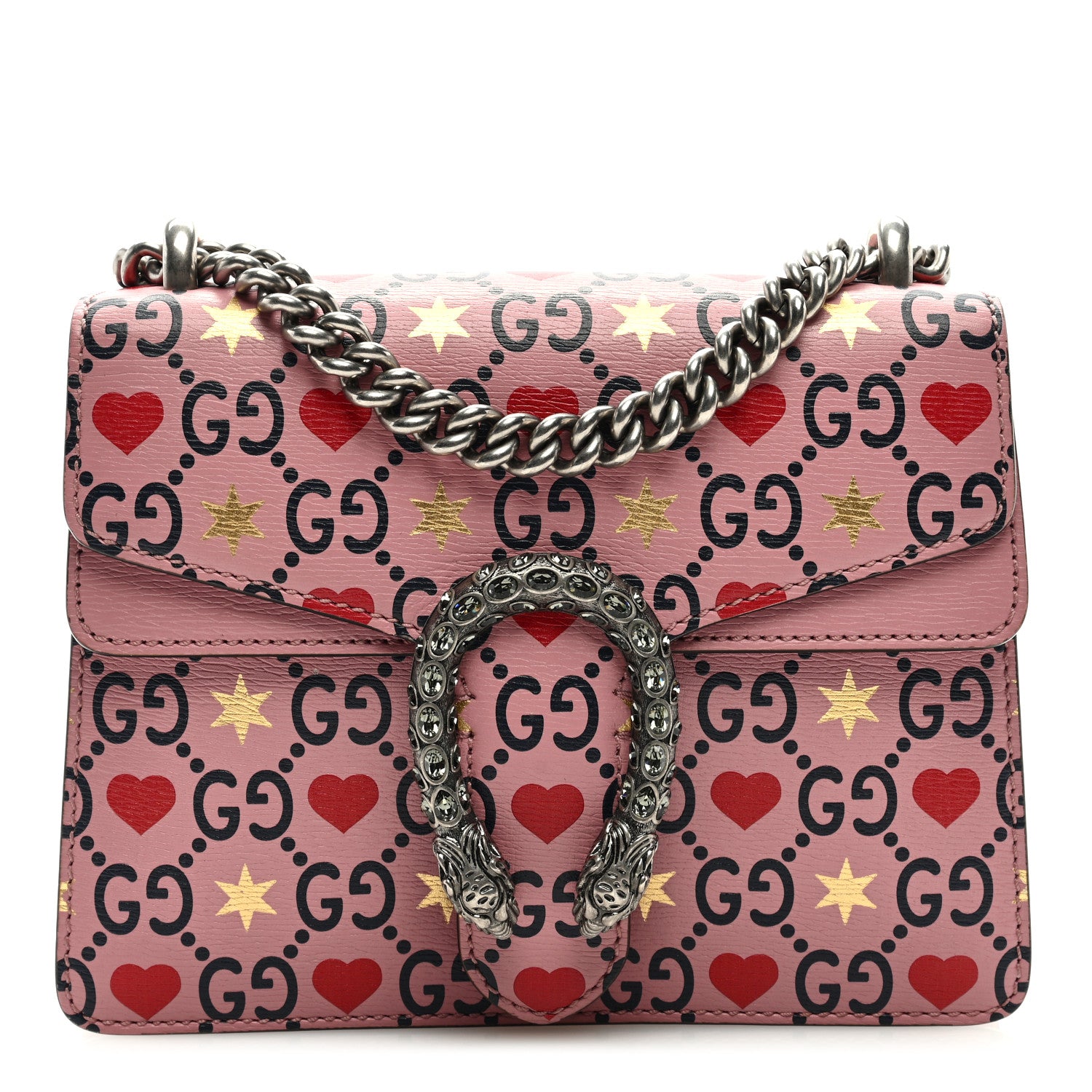 Gucci Calfskin Valentine's Day Exclusive Mini Dionysus Shoulder Bag 1 of 10
