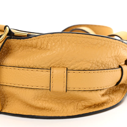 Chloe Calfskin Mini Marcie Round Crossbody Bag Dusty Yellow 9 of 9