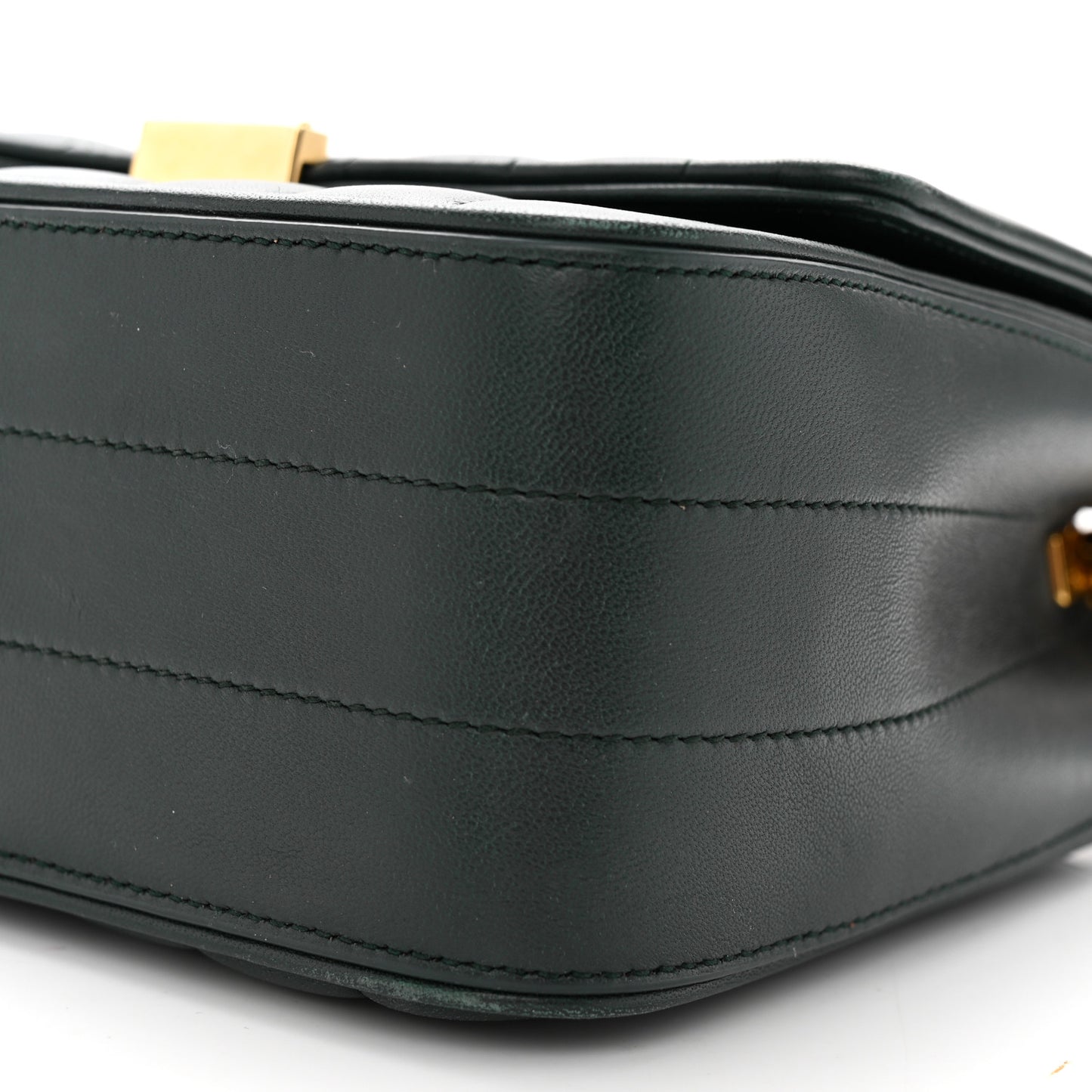 Lambskin Matelasse Monogram Medium Vicky Chain Bag Algae