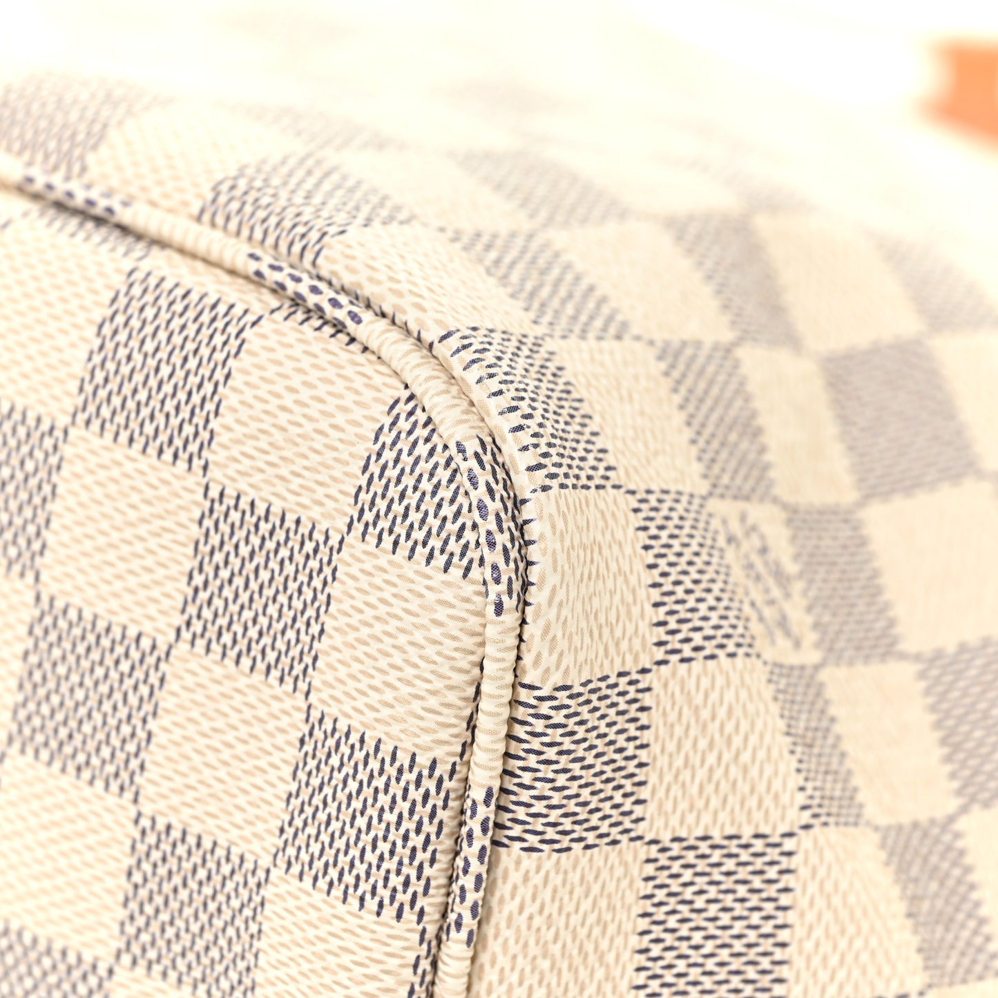 Damier Azur Neo Neverfull MM Rose Ballerine
