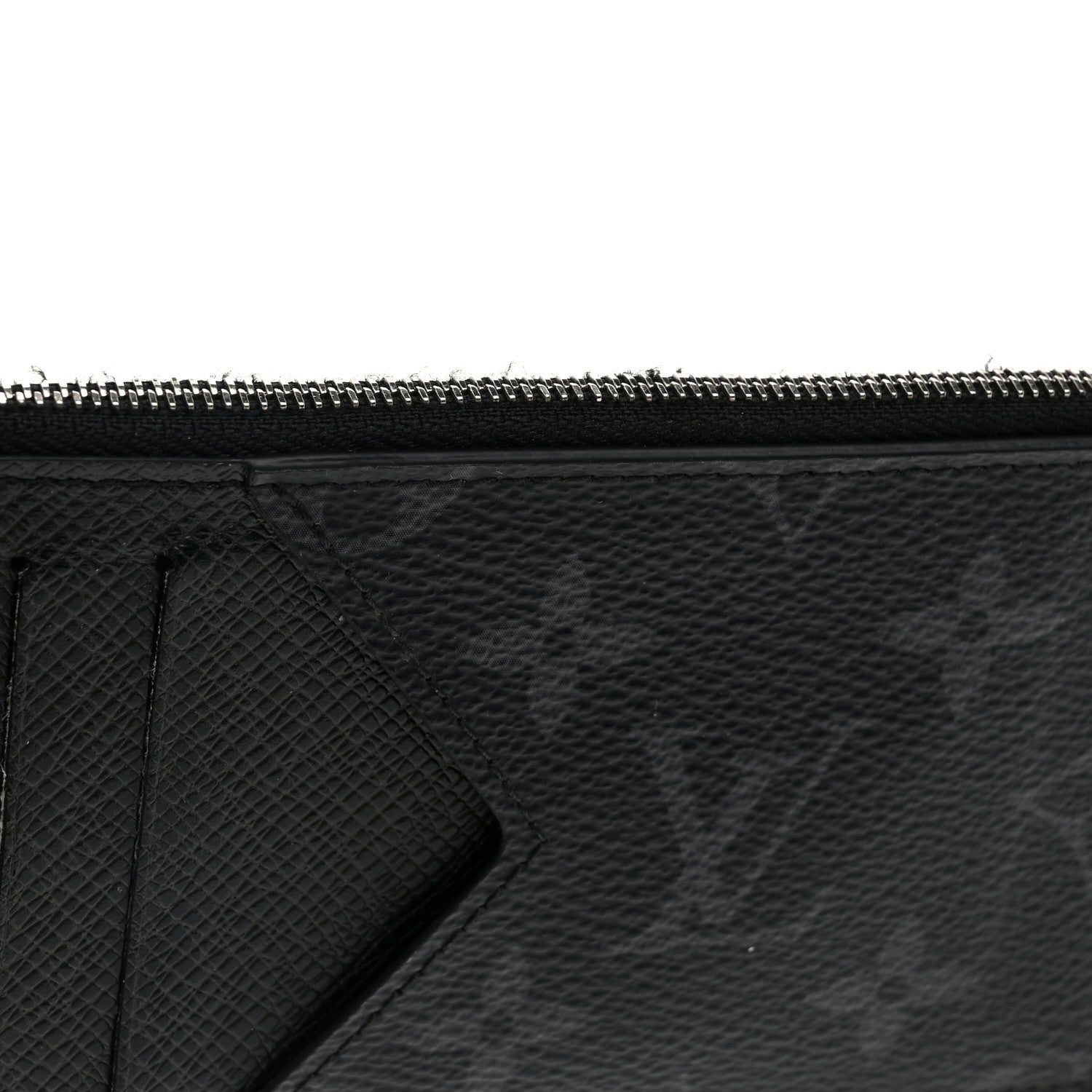 Louis Vuitton Taigarama Coin Card Holder Black 7 of 7