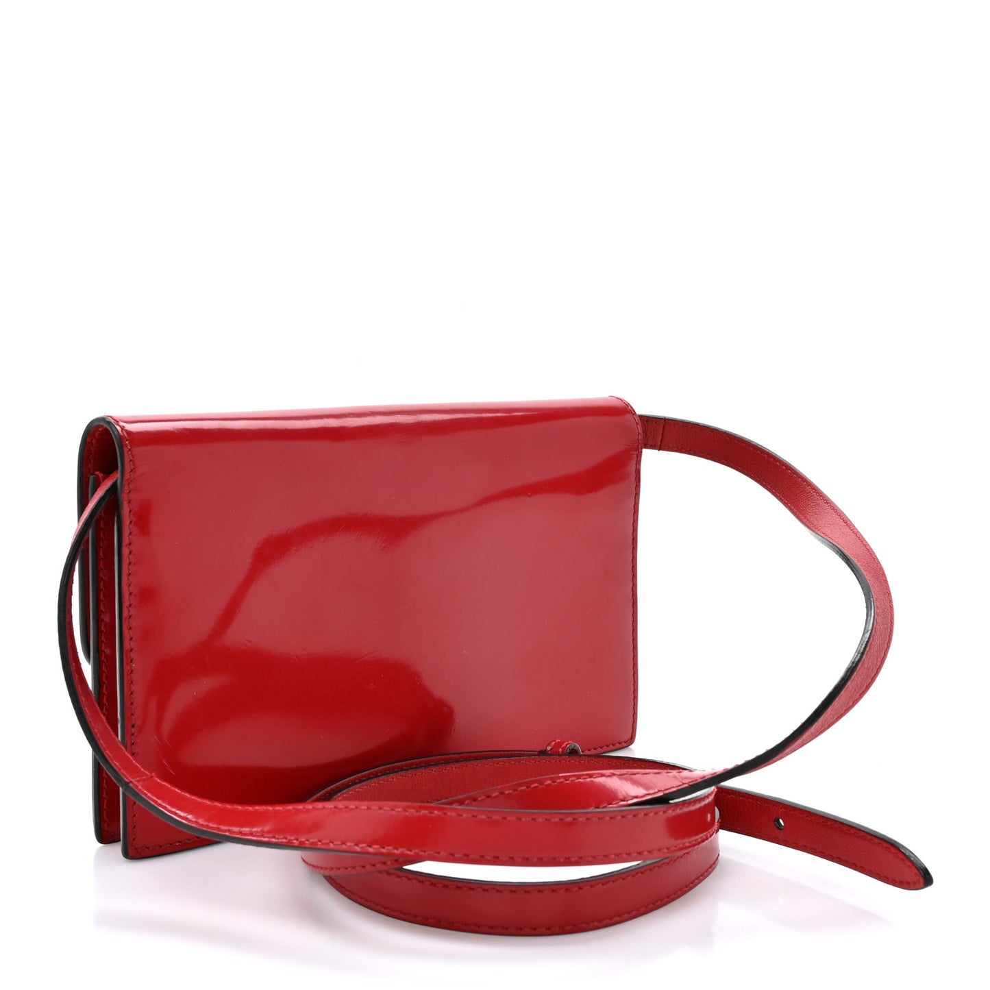 Shade Lux Calfskin Icon Wallet Hibiscus Red
