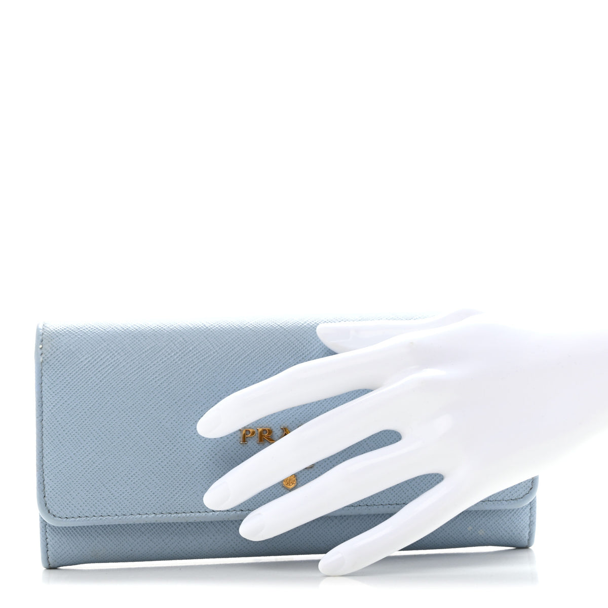 Saffiano Metal Continental Flap Wallet Aviazione