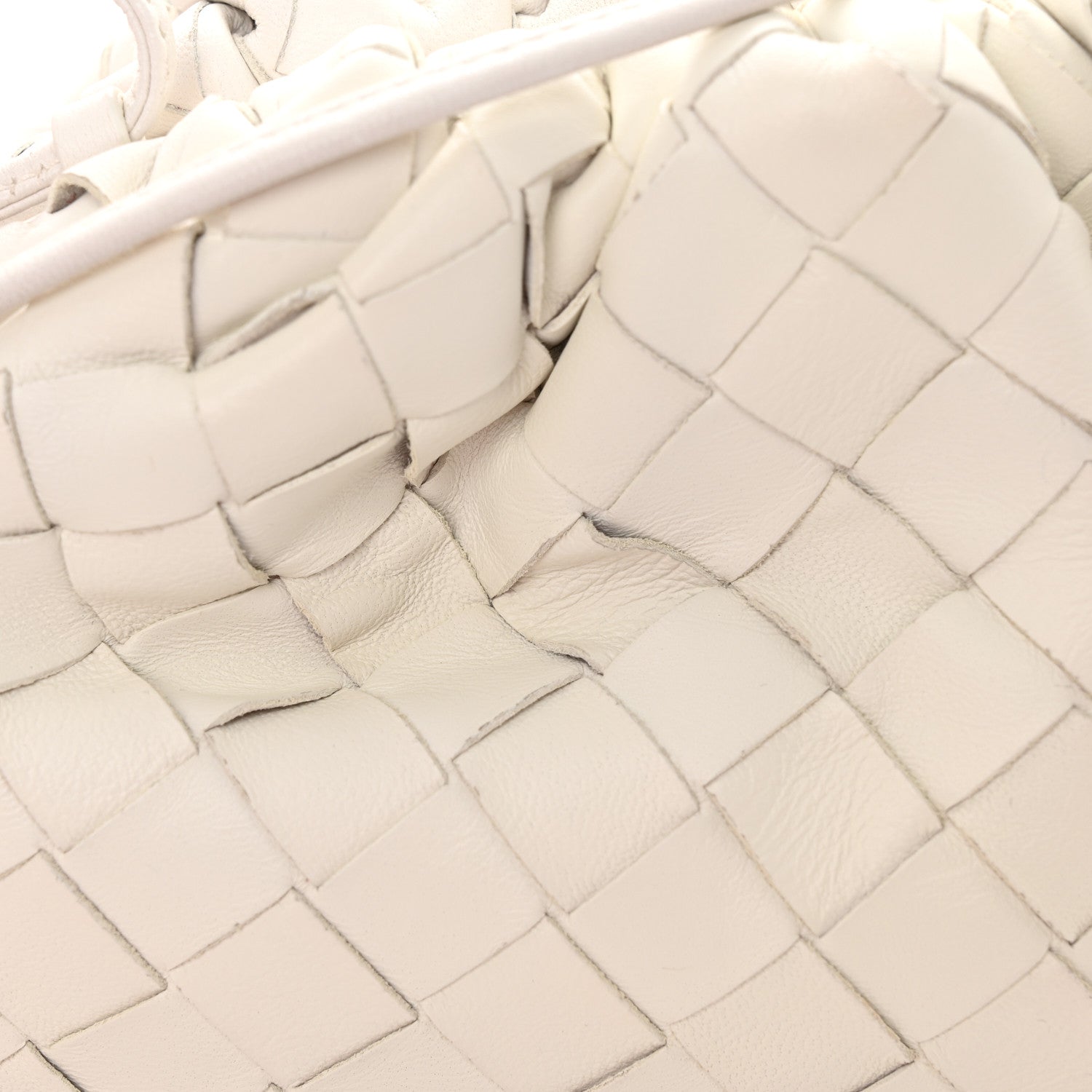 Bottega Veneta Nappa Intrecciato The Mini Pouch Plaster 13 of 14