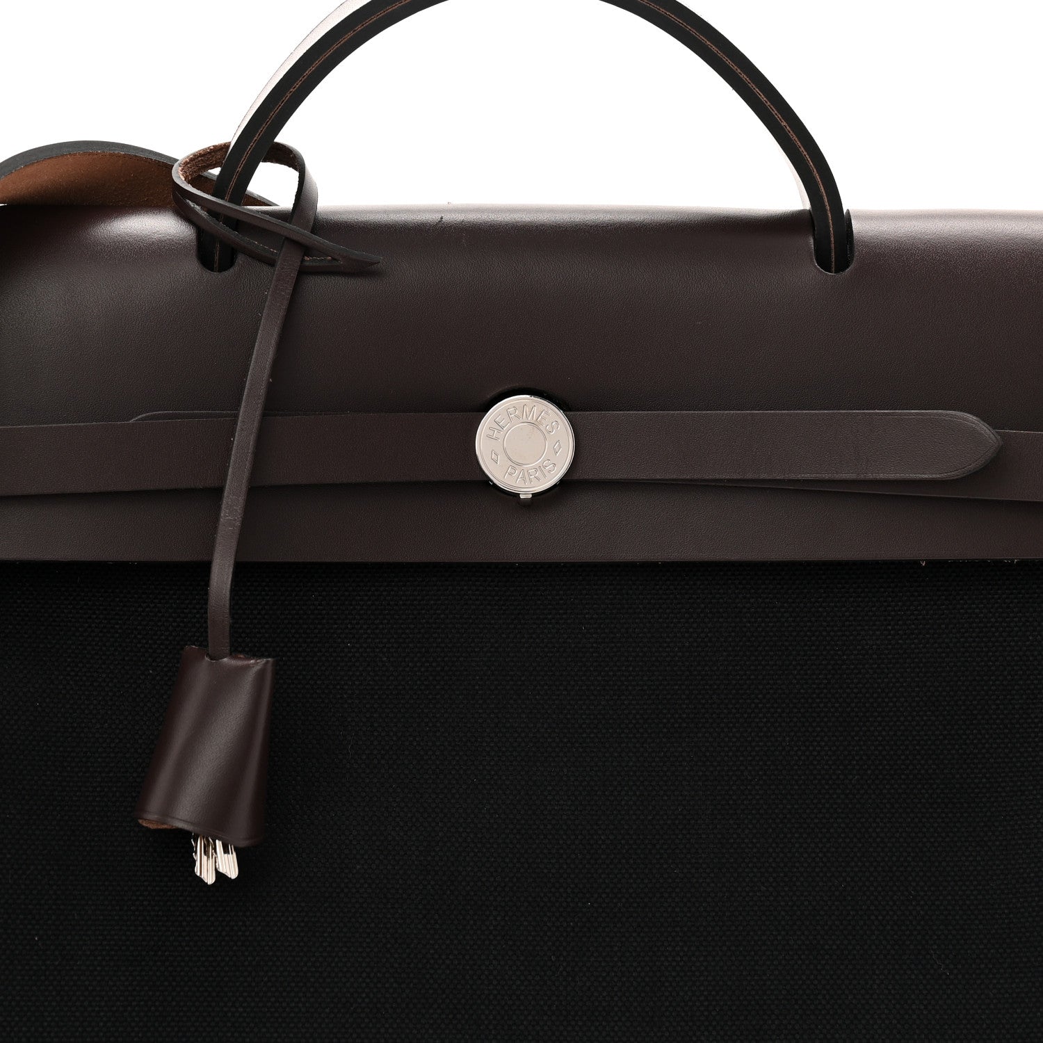 Hermes Toile Vache Hunter Herbag Zip 39 MM Black Ebene 9 of 12