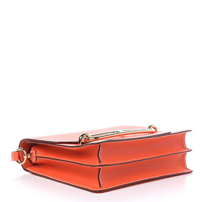 Hermes Evercolor Sac Roulis 23 Orange Poppy 3 of 7