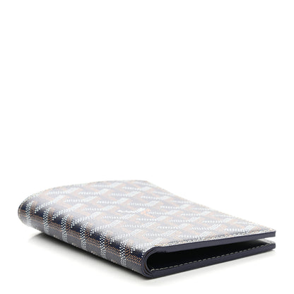 Goyard Goyardine Moliere Wallet Navy 4 of 8