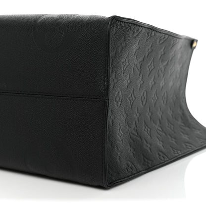 Louis Vuitton Empreinte Monogram Giant Onthego GM Black 6 of 12