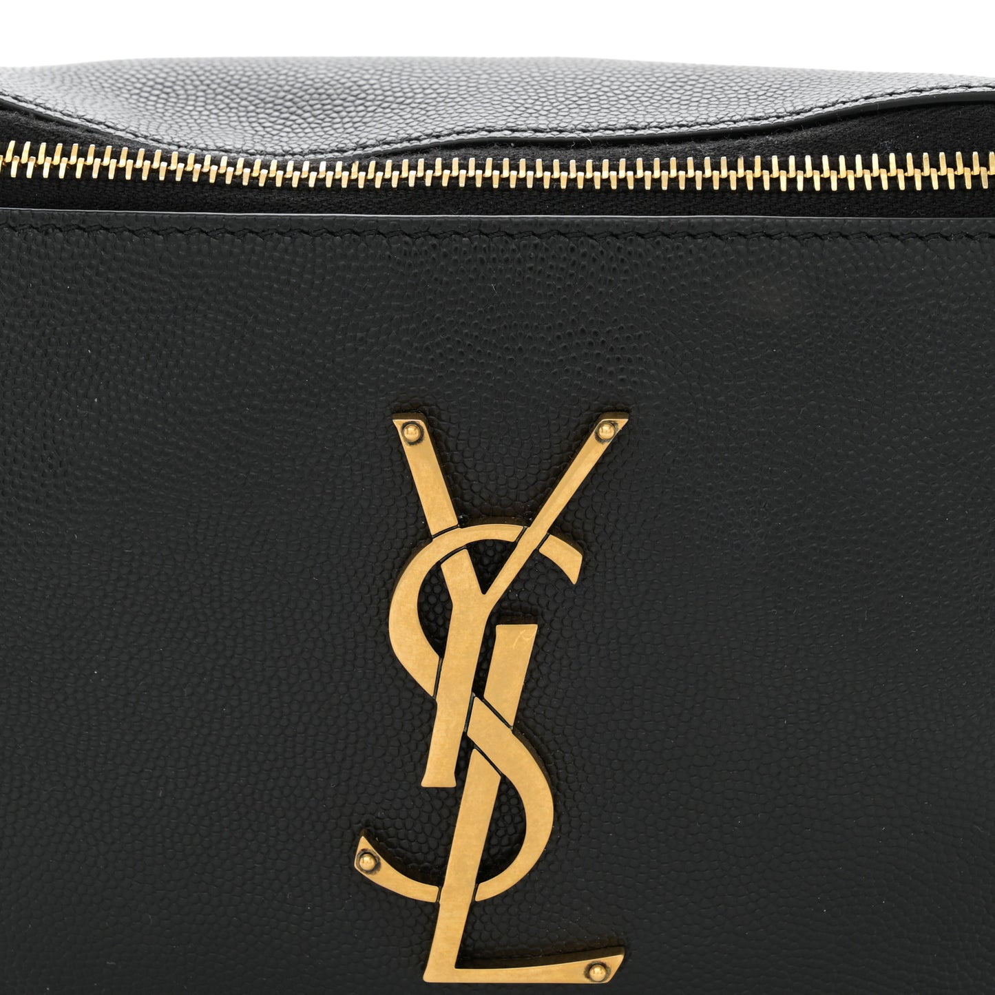 Grain De Poudre Monogram Belt Bag Black
