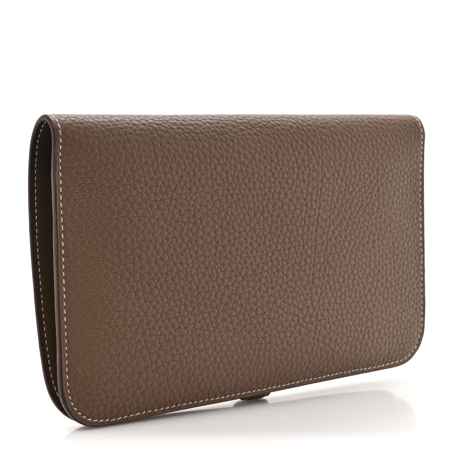 Hermes Togo Dogon Duo Wallet Etoupe 4 of 11