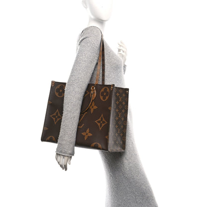 Louis Vuitton Reverse Monogram Giant Onthego GM 2 of 9
