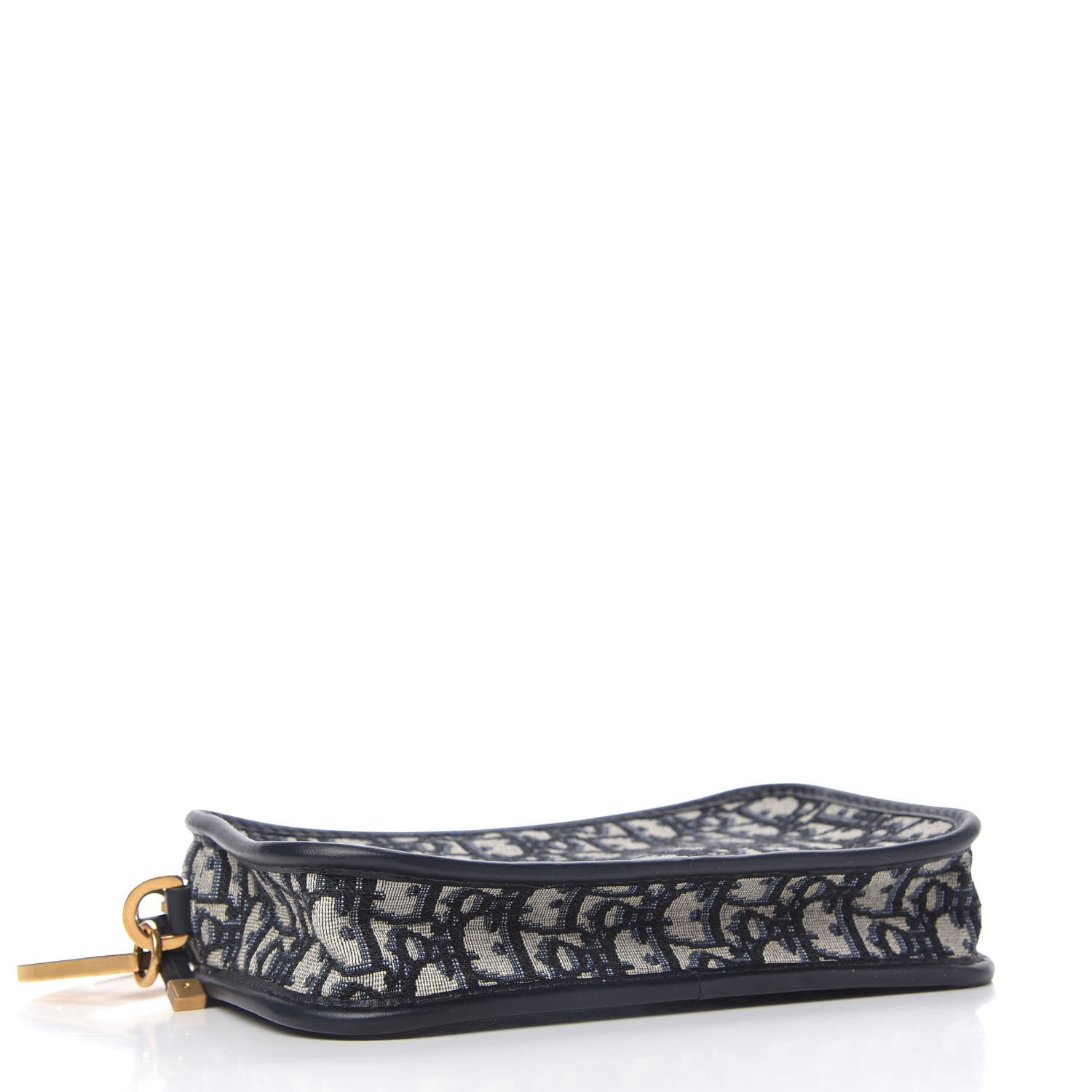 Christian Dior Oblique Diorquake Clutch Blue 4 of 12