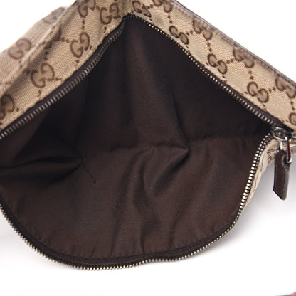 Gucci Monogram Web Belt Bag Dark Brown 4 of 12