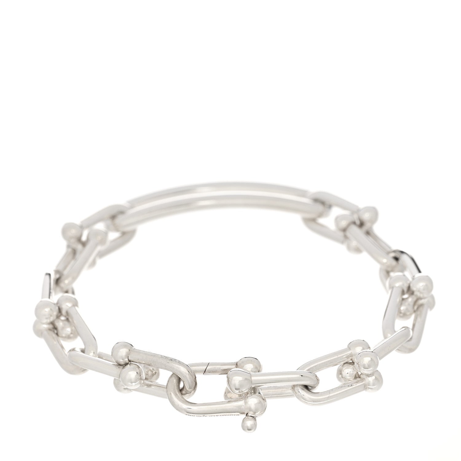 Tiffany Sterling Silver HardWear Link Bracelet 2 of 4