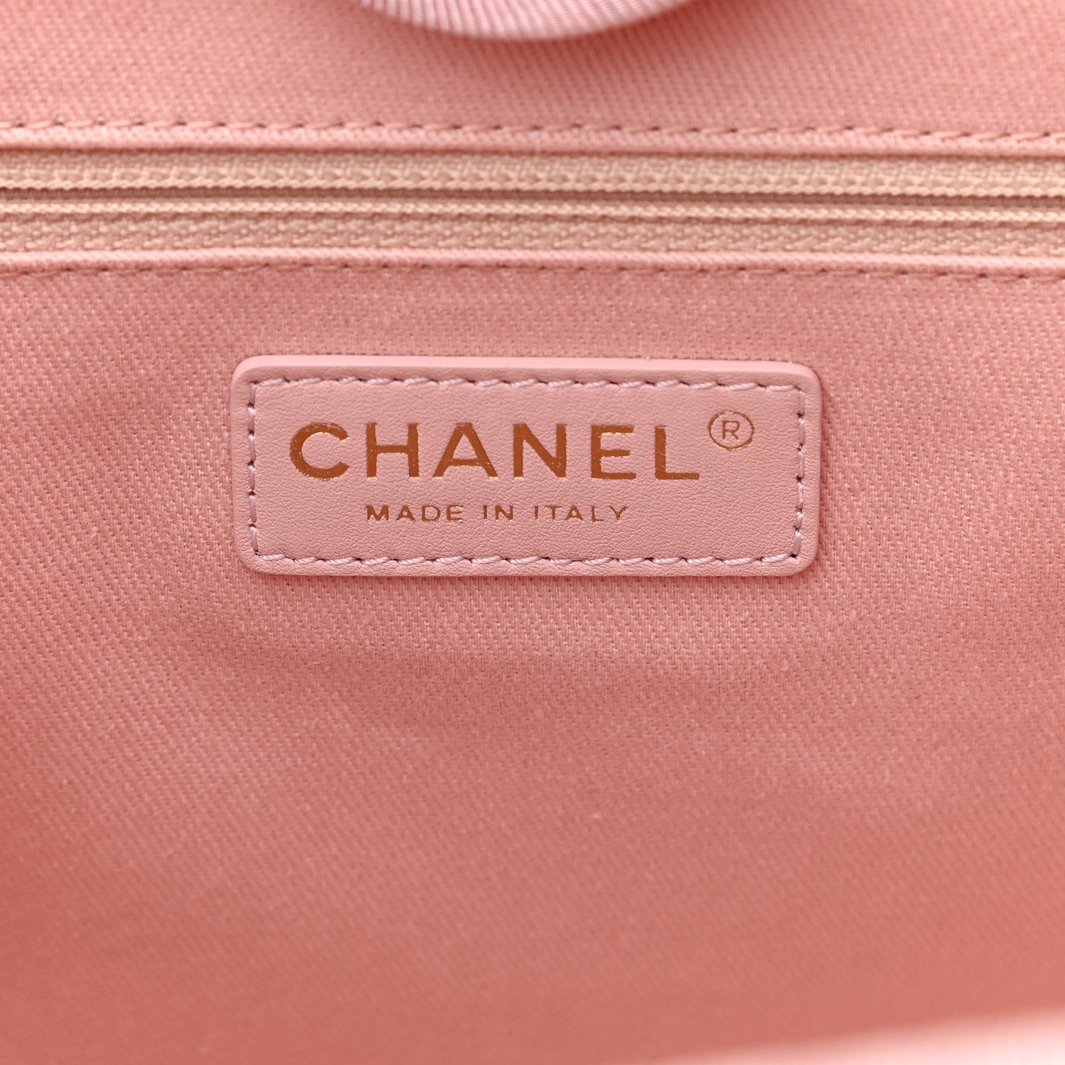 Chanel Lurex Boucle Small Deauville Tote Pink 6 of 9