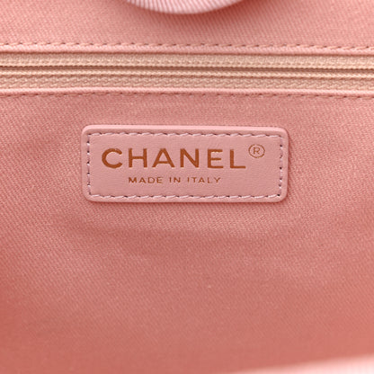 Chanel Lurex Boucle Small Deauville Tote Pink 6 of 9