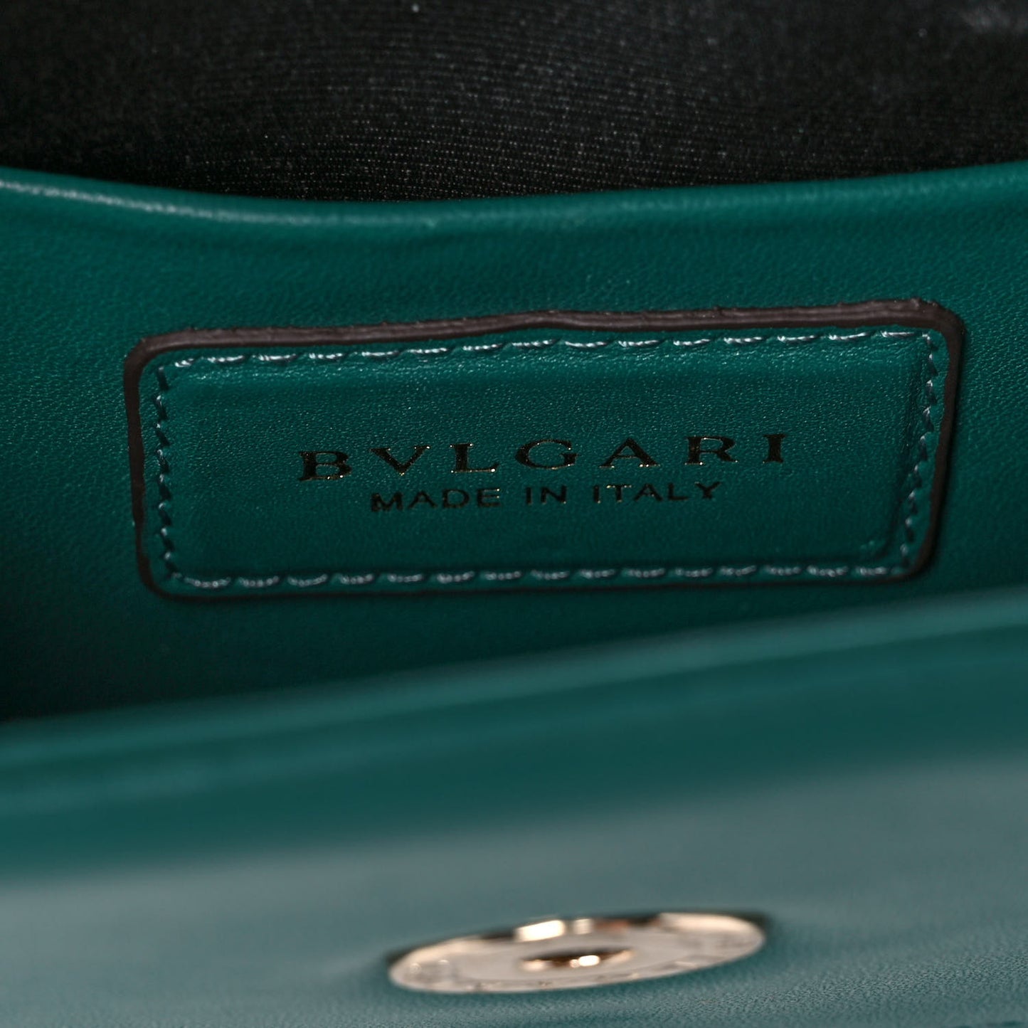 Calfskin Serpenti Forever Crossbody Bag Emerald Green