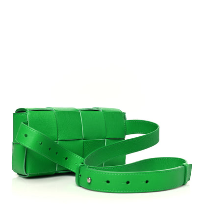 Bottega Veneta Nappa Maxi Intreccio Mini Belt Cassette Bag Parakeet 3 of 10