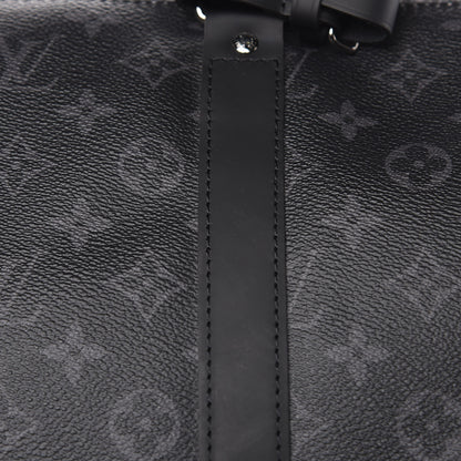 Louis Vuitton Monogram Eclipse Keepall Bandouliere 55 8 of 11