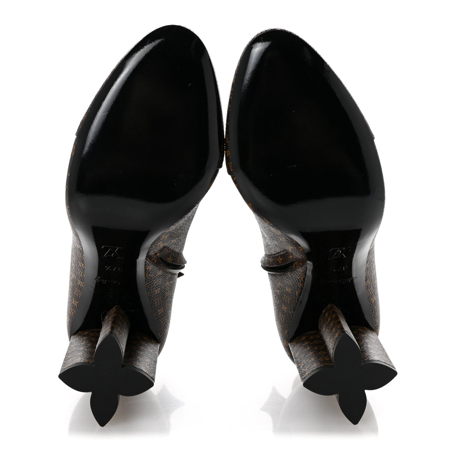 Nano Monogram Silhouette Ankle Boots 37.5