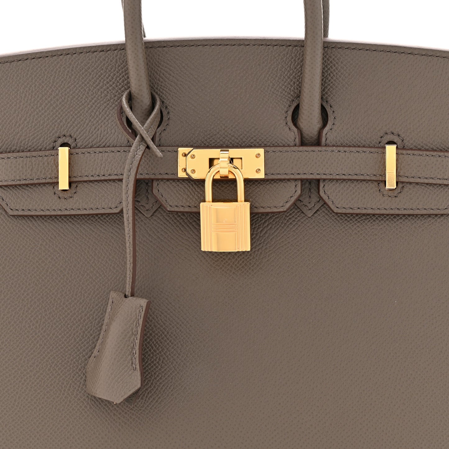 Epsom Birkin Sellier 25 Etain