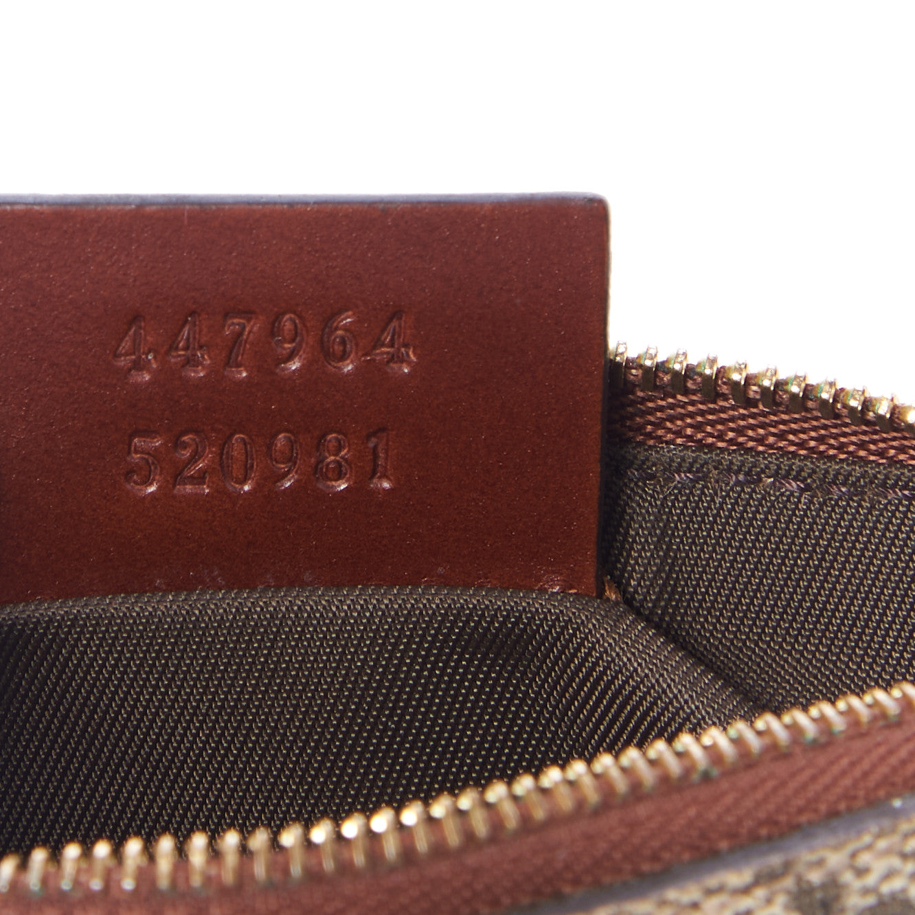 Gucci GG Supreme Monogram Key Case Brown 8 of 8