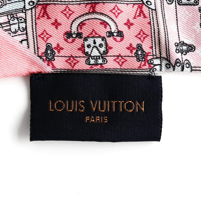 Louis Vuitton Silk Monogram Let's Go BB Bandeau Pink 3 of 3