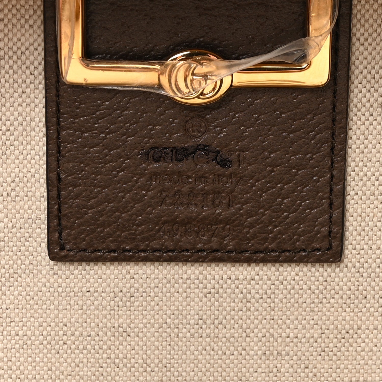GUCCI バッグ Gucci Monogram Jumbo GG Textured Dollar Calfskin Top Handle Beauty