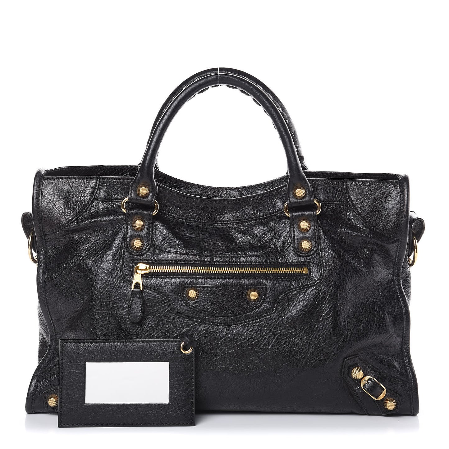 Agneau Giant 12 Gold Hardware City Black