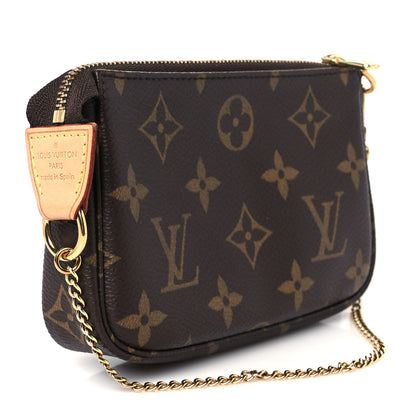 Louis Vuitton Monogram Mini Pochette Accessories 3 of 8