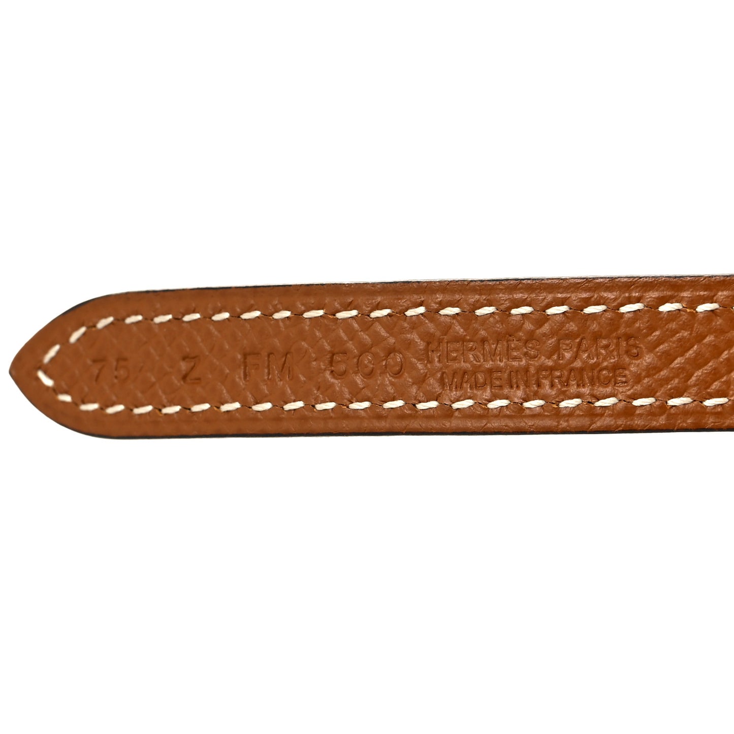 Swift Epsom 13mm Ancre Belt 75 Black Gold