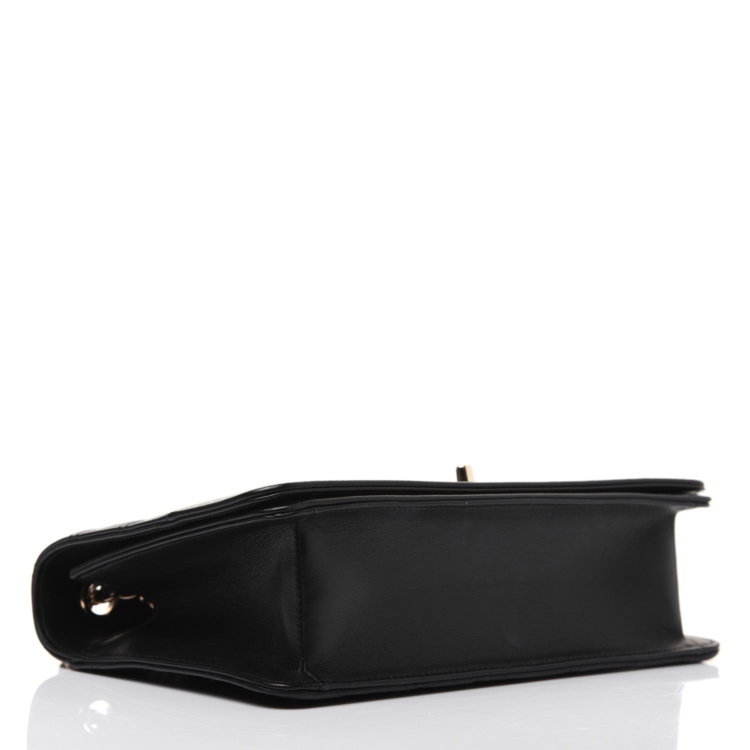 Chanel Lambskin Chevron Quilted Flap Black 4 of 21