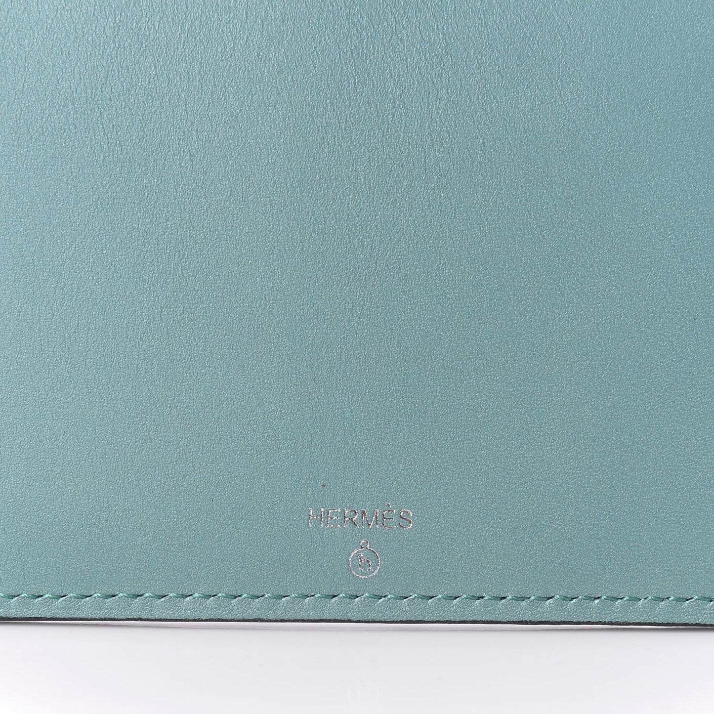 Swift Togo Crocodile Hippopotame Petit H Card Case Bleu Saint Cyr Bleu Lin Ciel Chocolate